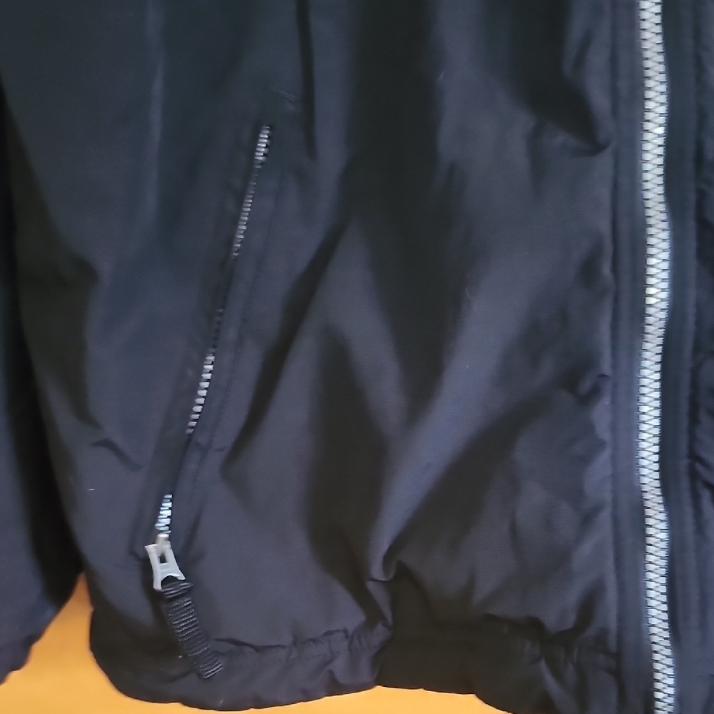 Verizon Wireless Black and Gray Reversable Fleece Jacket By Dunbrooke. - Picture 3 of 16